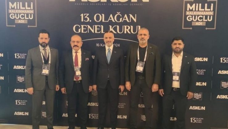 ASKON Mersin Şube Başkanı Hasan Arslan’dan Tebrik Mesajı