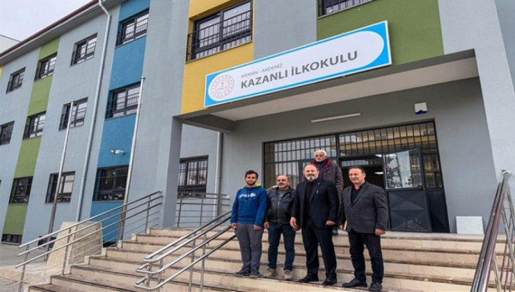 Akdeniz Kazanlı İlkokulu Eğitim İçin Hazır: 16 Derslikli Modern Okul Tamamlandı